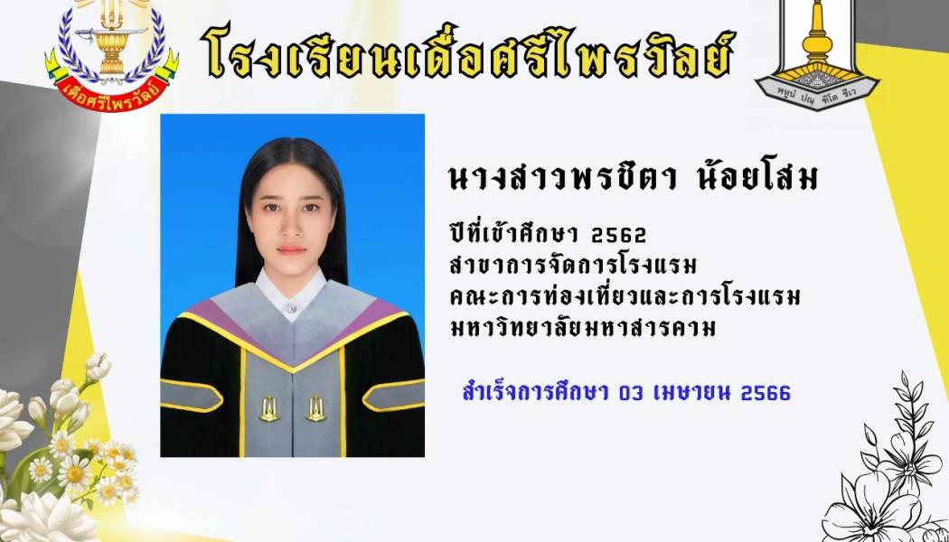 นางสาวพรชิตา  น้อยโสม