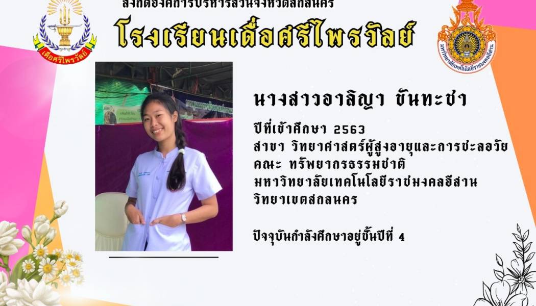 นางสาวอาลิญา  ขันทะชา