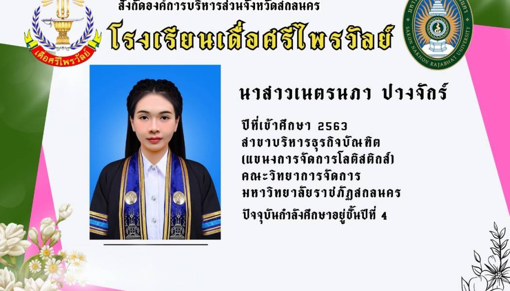 นางสาวเนตรนภา  ปางจักร์