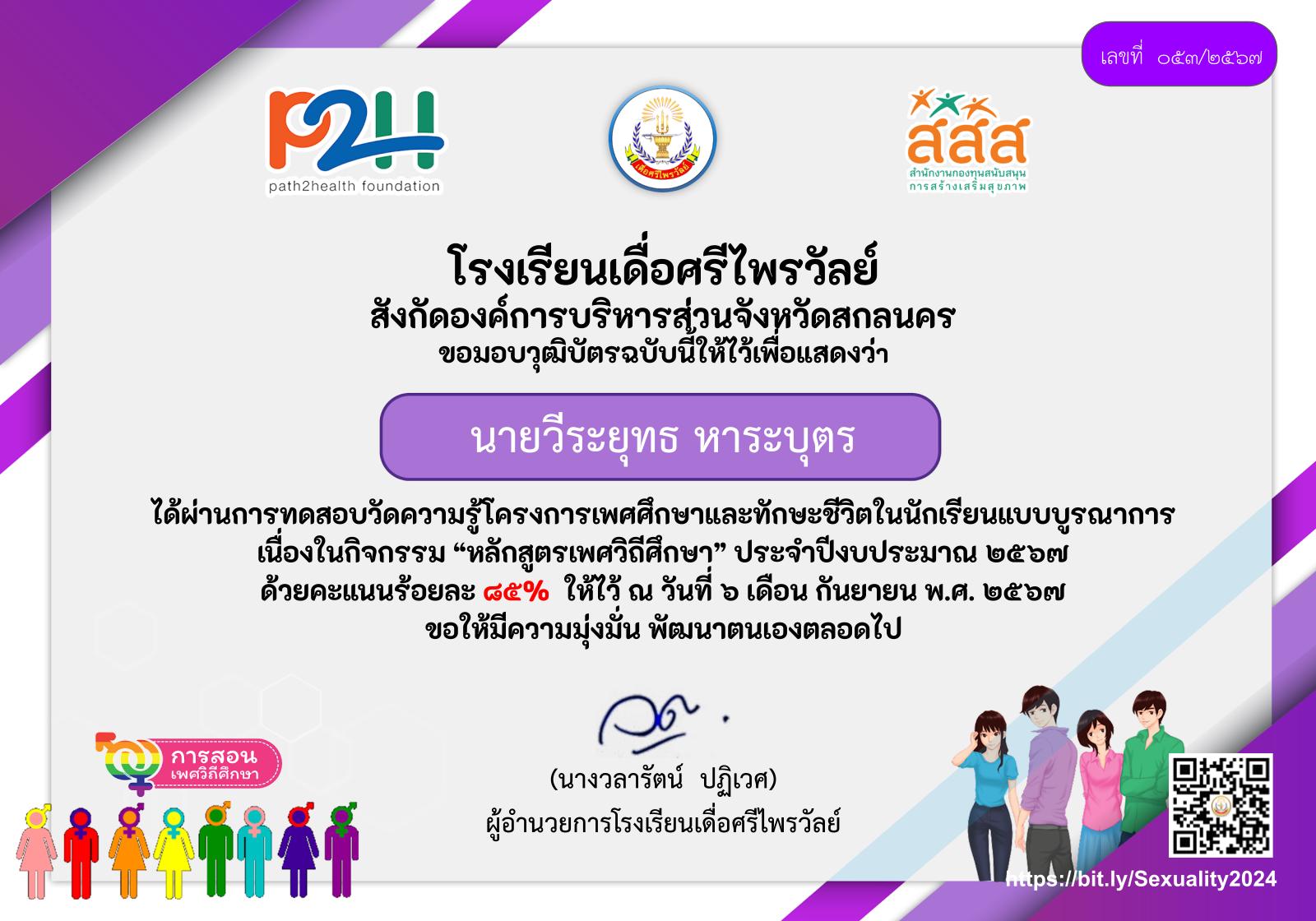 นายวีระยุทธ หาระบุตร